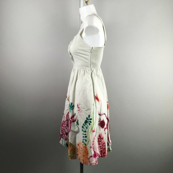 Nathalie Lete Paris Marine Mural Octopus Dress - Picture 3 of 7